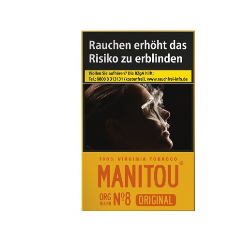 Manitou Organic Blend No. 8 Gold 7,80 € Zigaretten