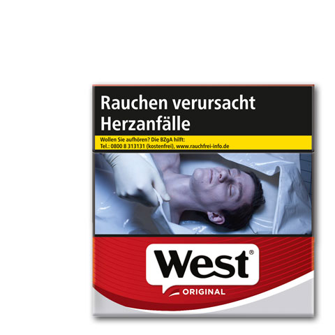 West Red 19,90 € Zigaretten