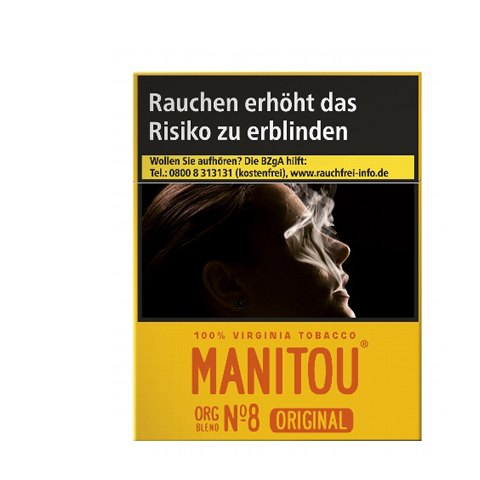 Manitou Organic Blend No. 8 Gold Big 9,50 € Zigaretten