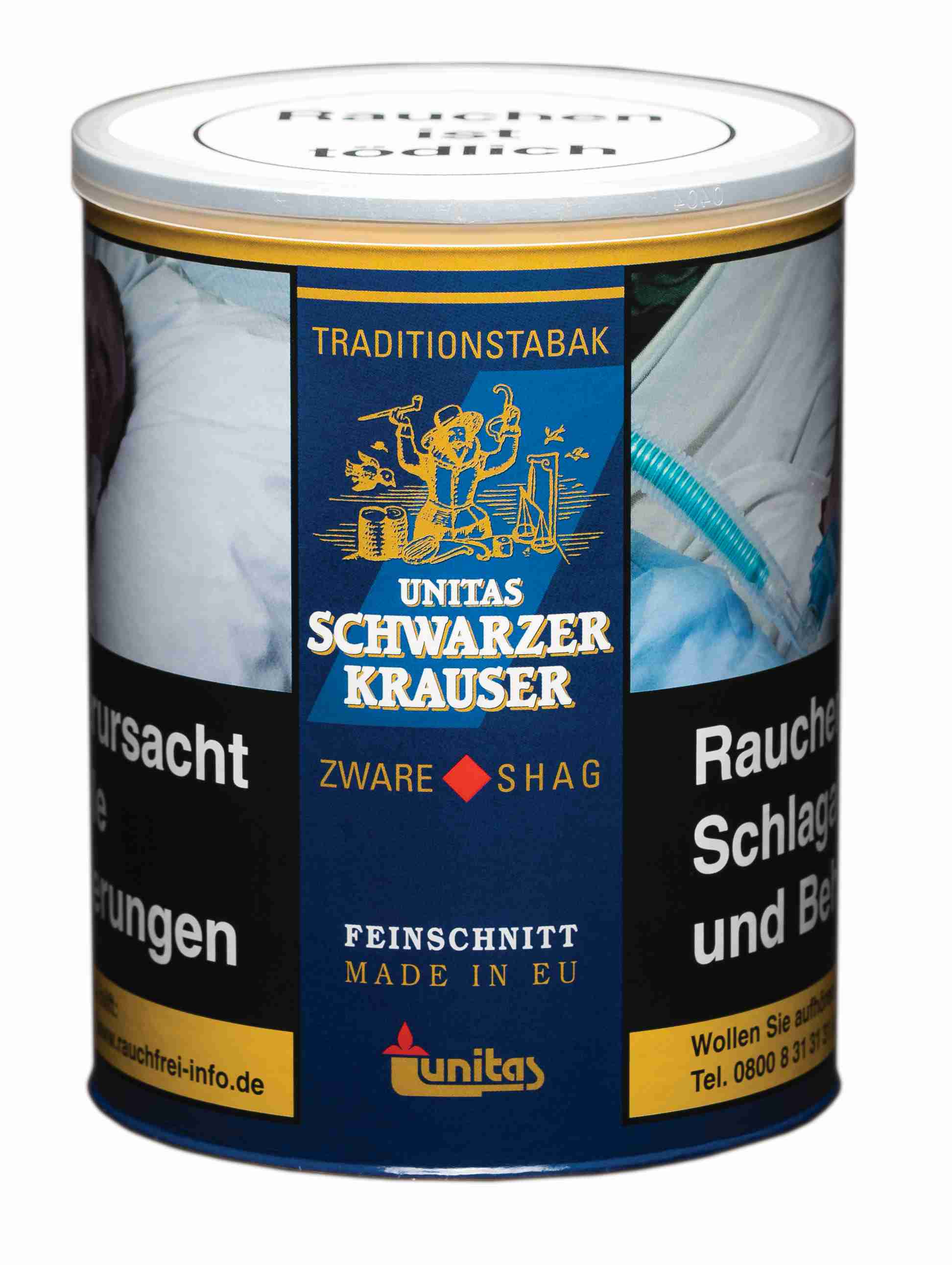 Unitas Schwarzer Krauser, 85g