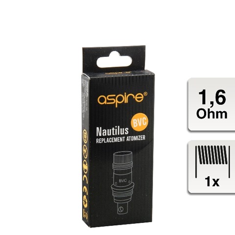 Aspire E-Clearomizercoil Nautilus BVC - 1.6 Ohm