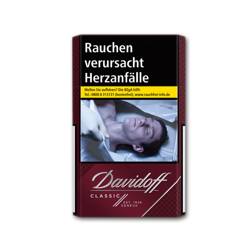 Davidoff Classic 8,70 € Zigaretten