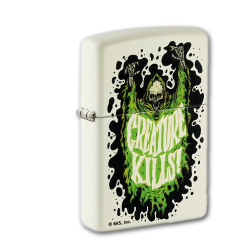 Zippo Glow in the Dark matt Santa Cruz Design