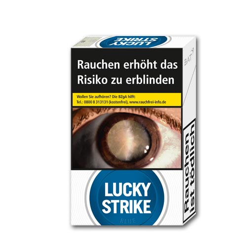 Lucky Strike Blue 8,70 € Zigaretten