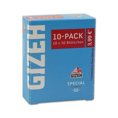 Gizeh Special 10er Pack