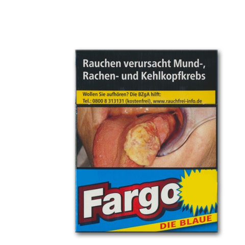 Fargo die Blaue XL-Box 7,00 € Zigaretten