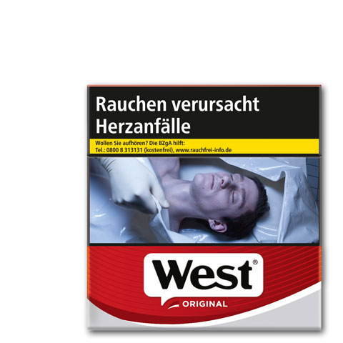 West Red 15,90 € Zigaretten