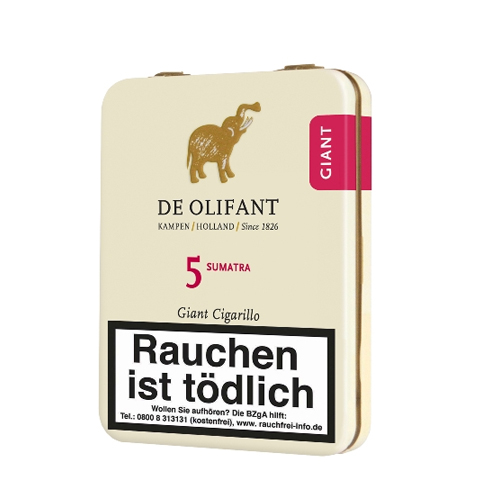 De Olifant Giant Cigarillos Sumatra