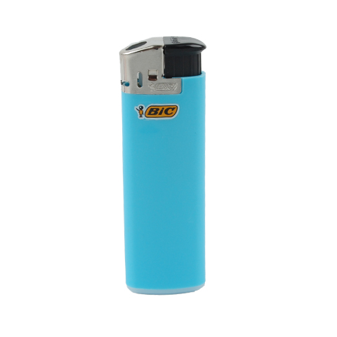 Einwegfeuerzeug Bic Electronic Neutral - Blau