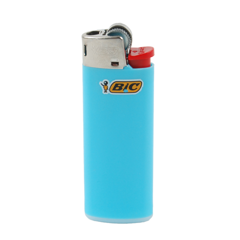 Einwegfeuerzeug Bic Mini Neutral - Hellblau