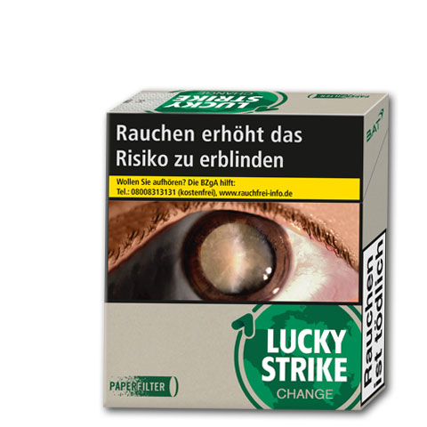 Lucky Strike Change Dark Green Giga-Box 10,00 € Zigaretten