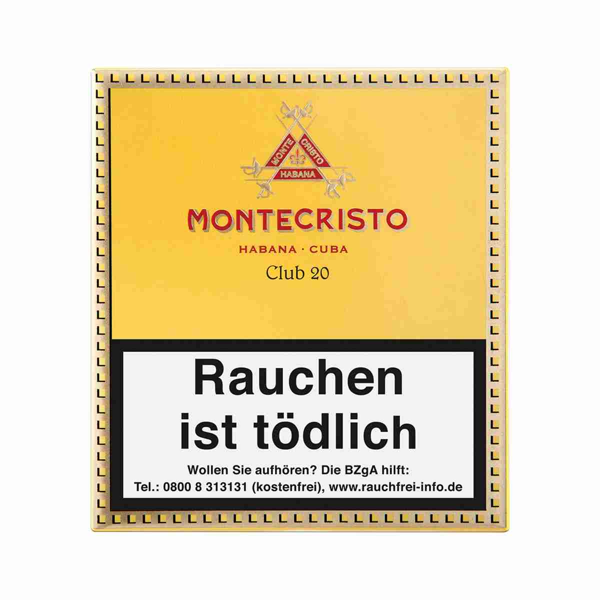 Montecristo Club Zigarillos, 20er