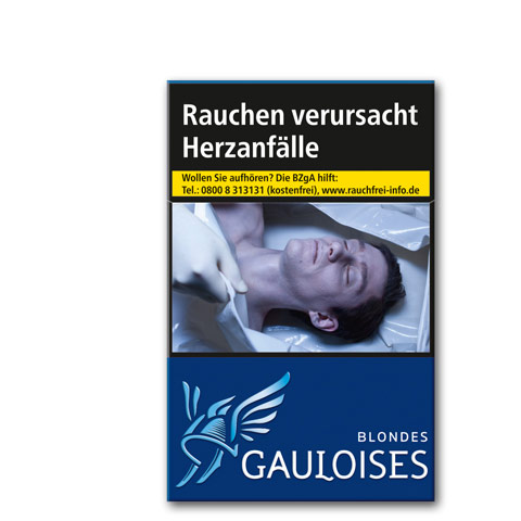 Gauloises Blondes Blau 8,60 € Zigaretten