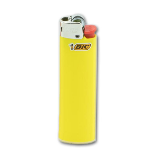 Einwegfeuerzeug Bic Maxi Neutral - Gelb