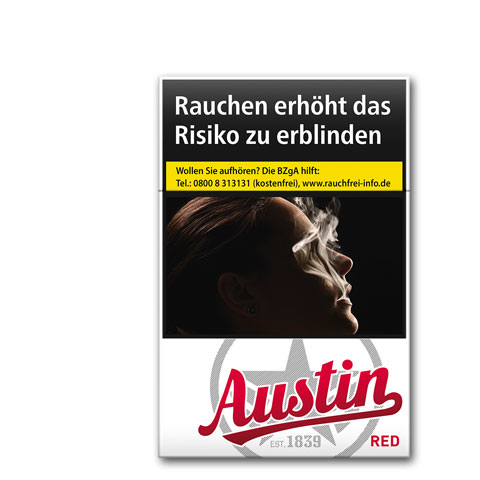 Austin Red 6,30 € Zigaretten