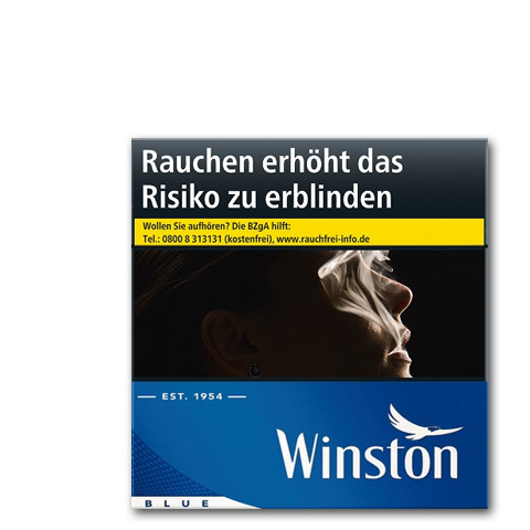 Winston Blue 5XL-Box 15,00 € Zigaretten