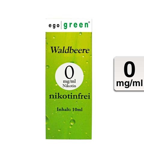 Ego Green E-Liquid Waldbeere ohne Nikotin