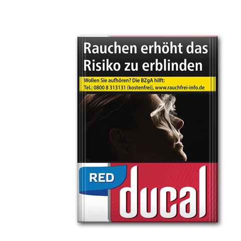 Ducal Red XXL-Box 9,00 € Zigaretten