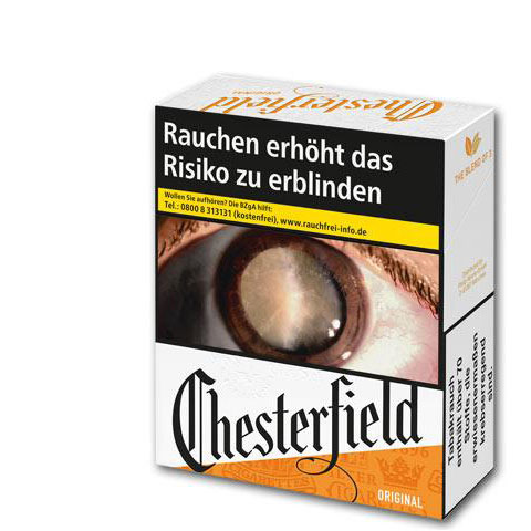 Chesterfield Original 2XL-Box 10,00 € Zigaretten