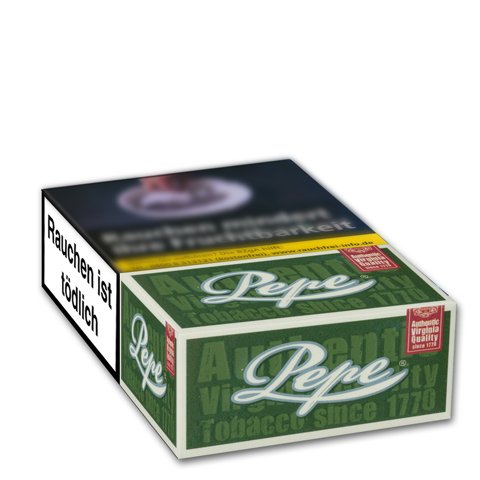 Pepe Dark Green 7,50 € Zigaretten