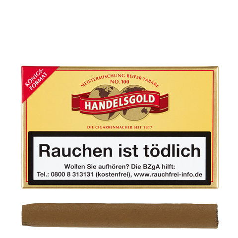 Handelsgold Königsformat, 10er