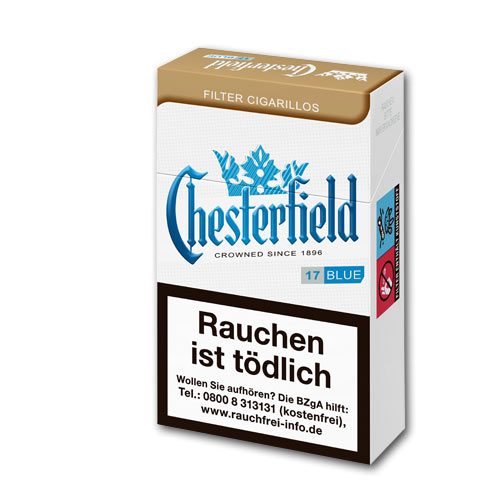 Chesterfield Blue Filterzigarillos