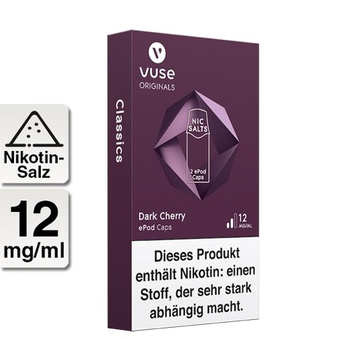 Vuse ePod Caps Nikotinsalz Dark Cherry 20mg Nikotin