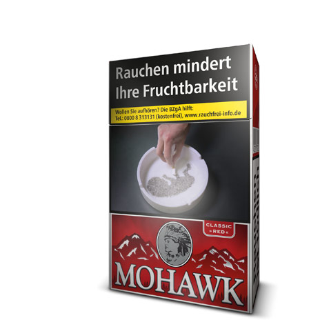 Mohawk Classic Red 6,30 € Zigaretten