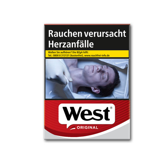 West Red 8,30 € Zigaretten