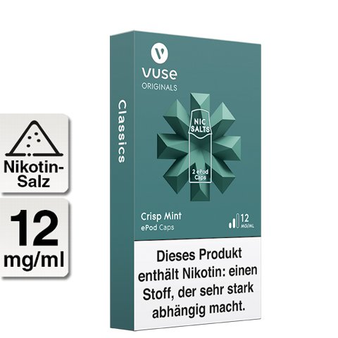 Vuse ePod Caps Nikotinsalz Peppermint Ice 20mg Nikotin