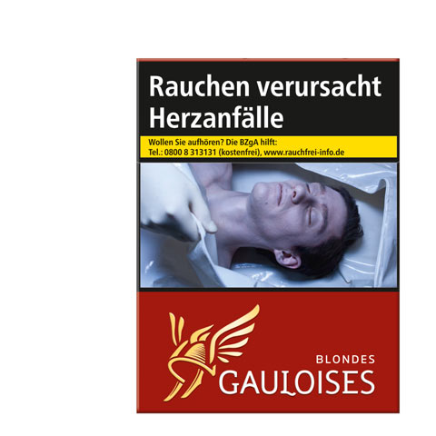 Gauloises Blondes Rot 10,00 € Zigaretten