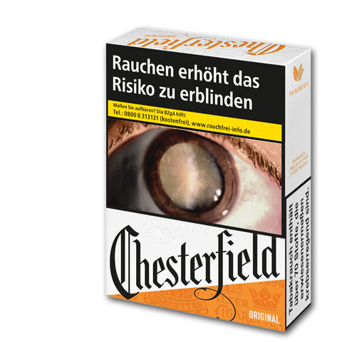 Chesterfield Original XXL-Box 9,00 € Zigaretten