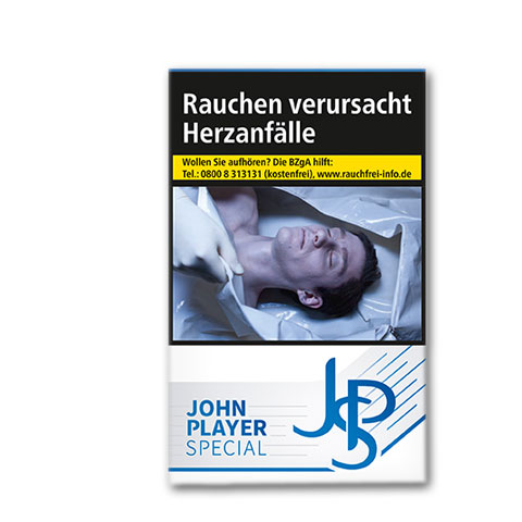 JPS Blue 7,80 € Zigaretten (leider eingestellt)