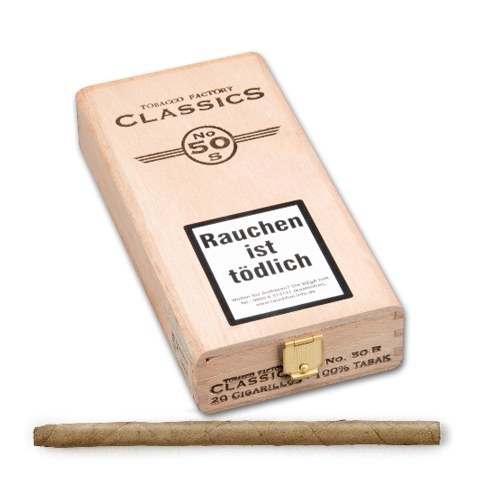 Tobacco Factory Classics Nr. 50 Sumatra Zigarillos, 20er