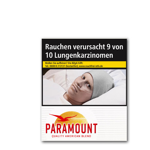 Paramount Red 9,90 € Zigaretten