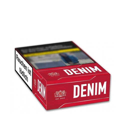 Denim Red XL-Box 7,50 € Zigaretten