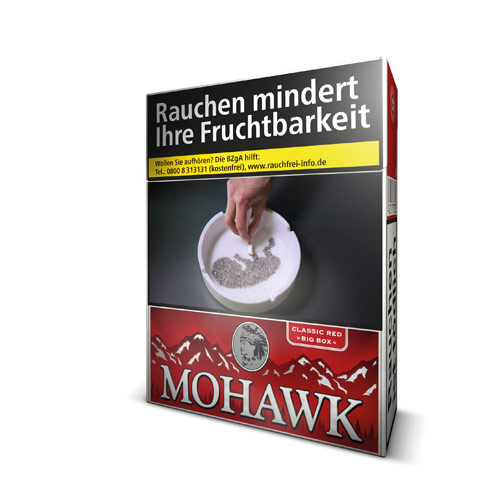 Mohawk Classic Red Big Box 7,50 € Zigaretten