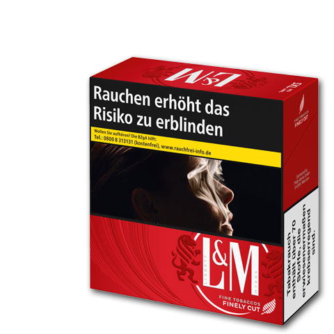 L&M Red Label 5XL-Box 15,00 € Zigaretten