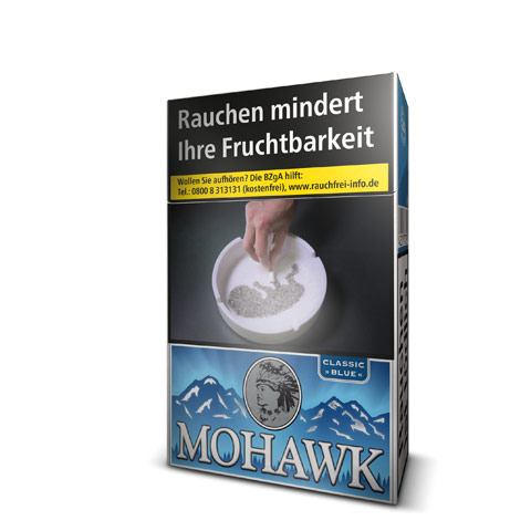 Mohawk Classic Blue 6,30 € Zigaretten