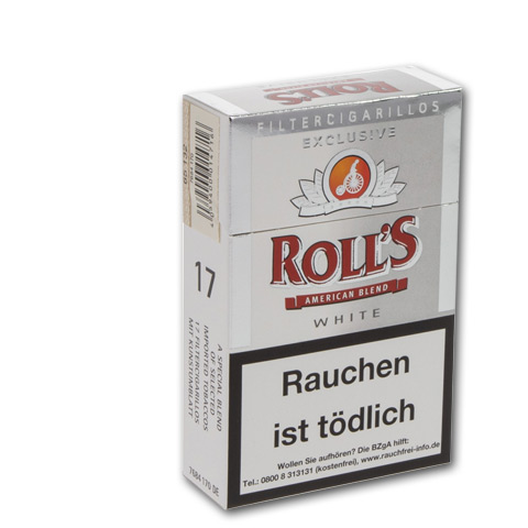 Roll's Exklusive White Filterzigarillo