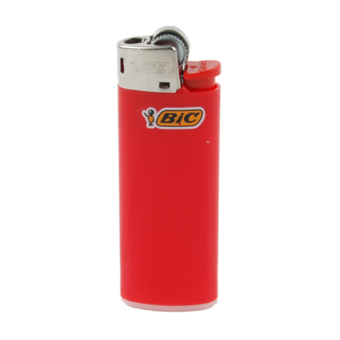 Einwegfeuerzeug Bic Mini Neutral - Rot