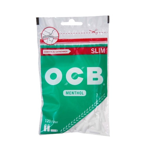 OCB Drehfilter Slim Menthol 