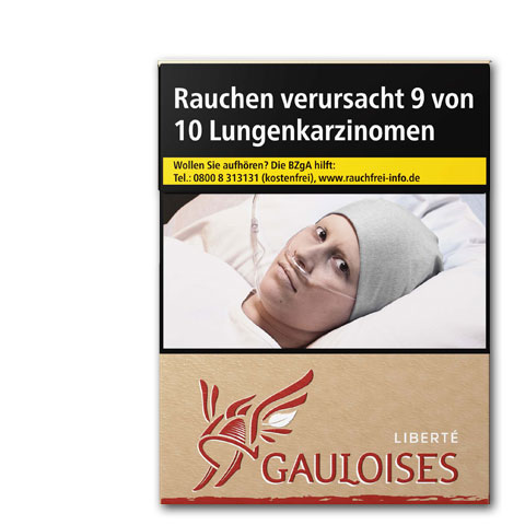 Gauloises Liberte Rot 10,00 € Zigaretten