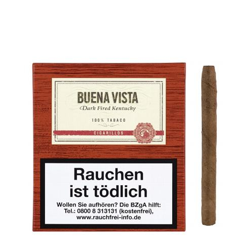 Buena Vista Dark Fired Kentucky Cigarillos, 20er