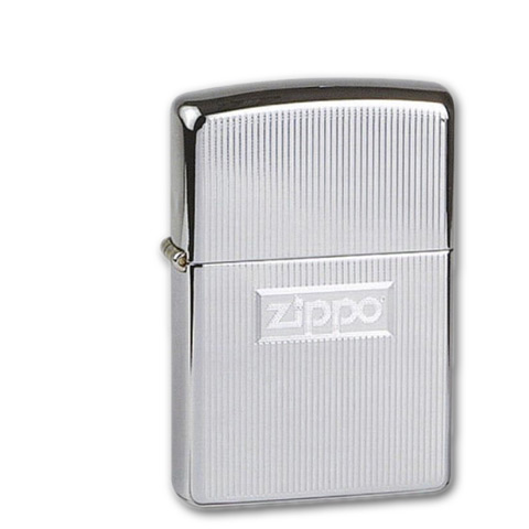 Zippo Chrom poliert Engine Turn with Zippo