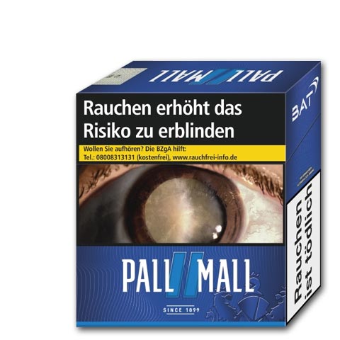 Pall Mall Blue King 14,60 € Zigaretten